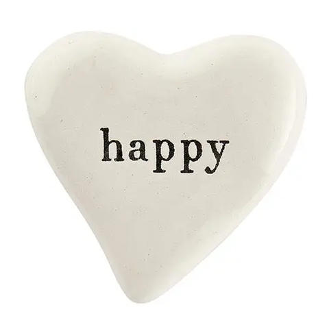 The Ceramic Heart - Happy