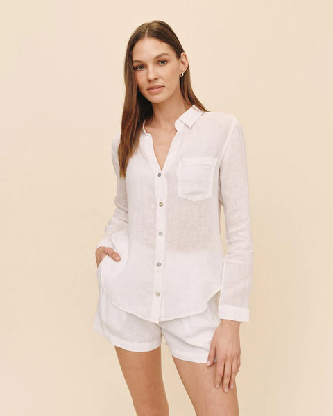 The Linen Pocket Button Down