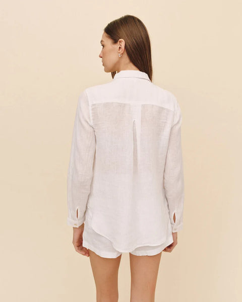 The Linen Pocket Button Down