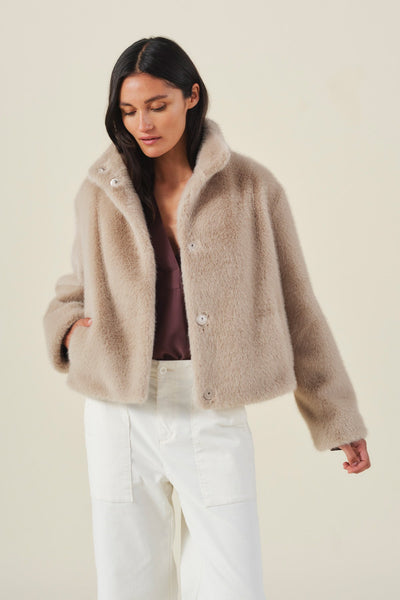 The Sheena Faux Fur Jacket