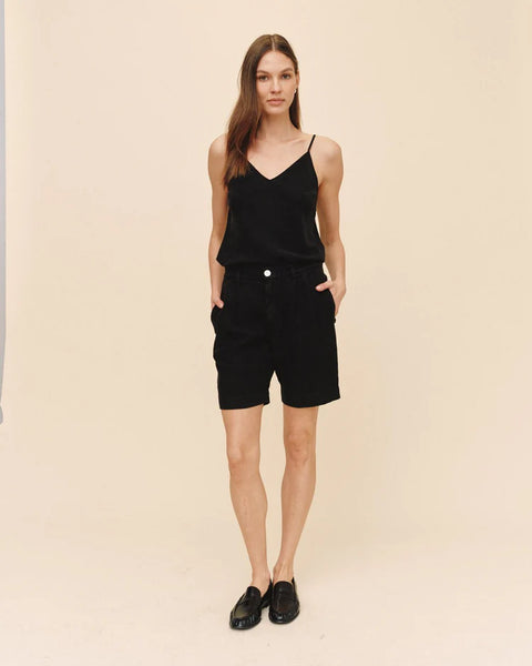 The Pleated Bermuda