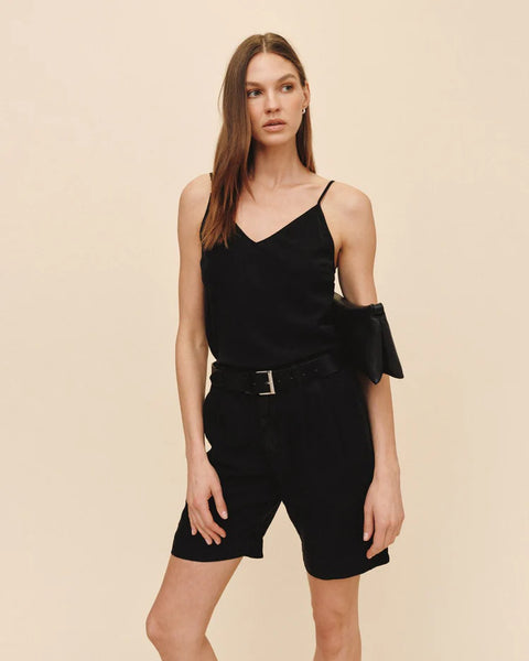 The Pleated Bermuda