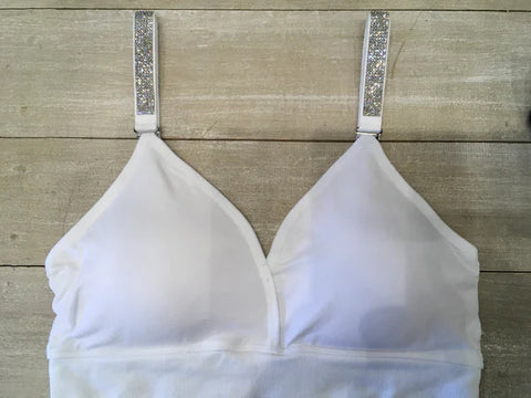 The Crystal White Bra