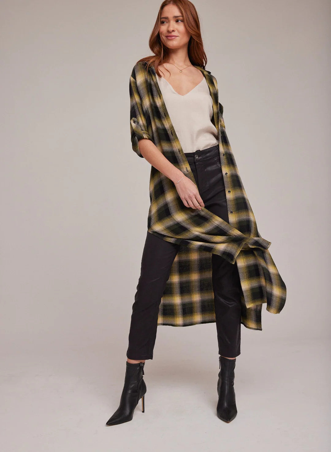 The Plaid Duster Dress