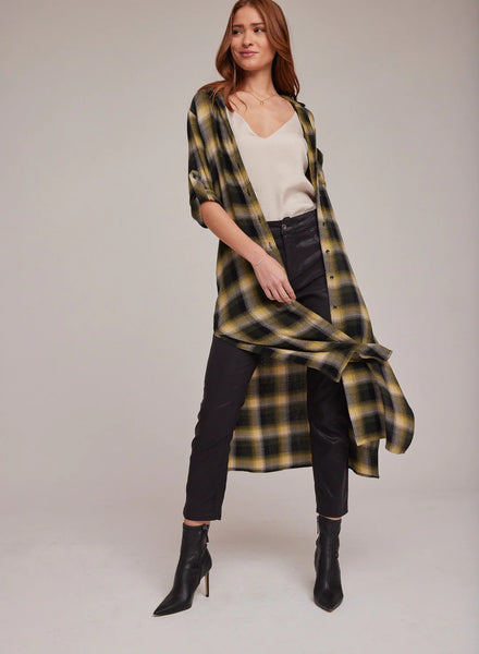 The Plaid Duster Dress