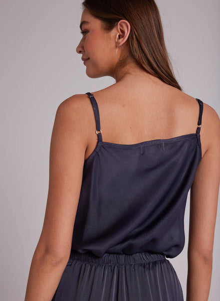 The Satin Cowl Neck Camisole