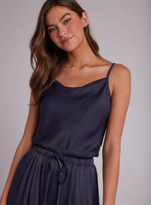 The Satin Cowl Neck Camisole