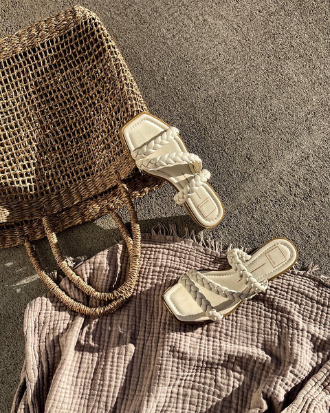 The Laguna Beach Braided Sandal