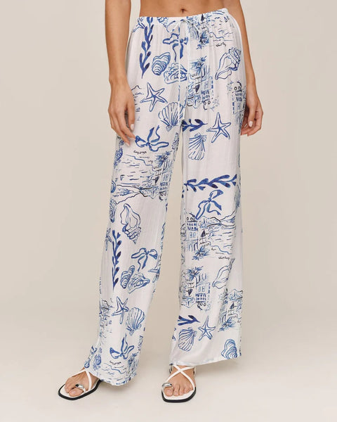 The Wide Leg Beach Pant