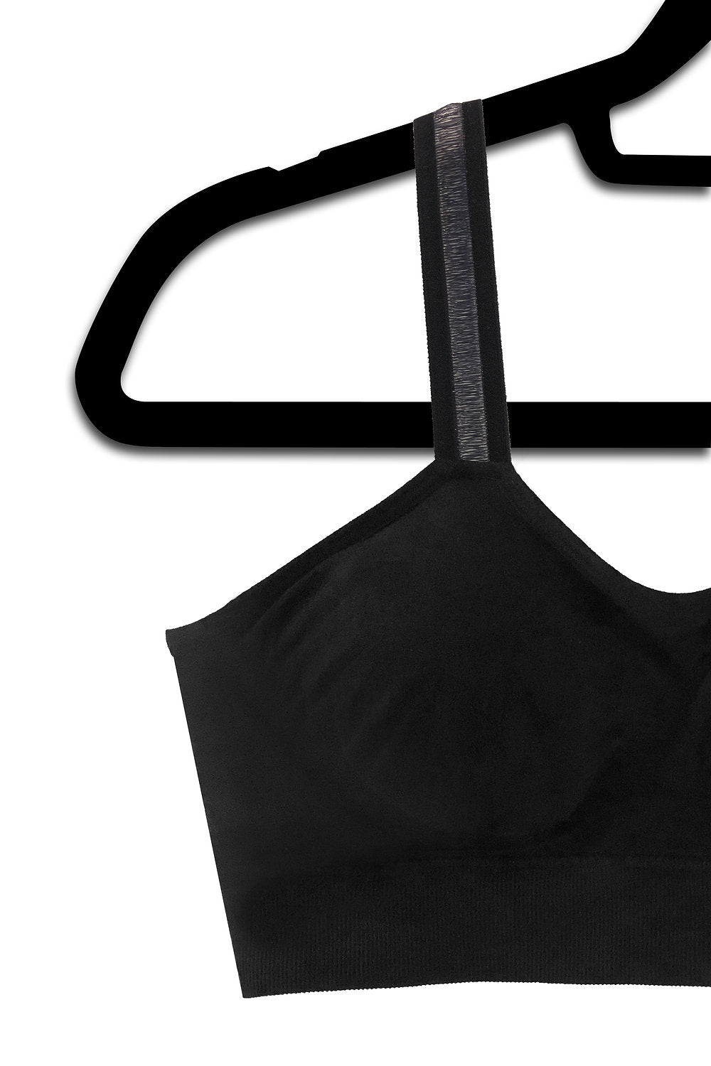 The Black Bra Sheer Strap