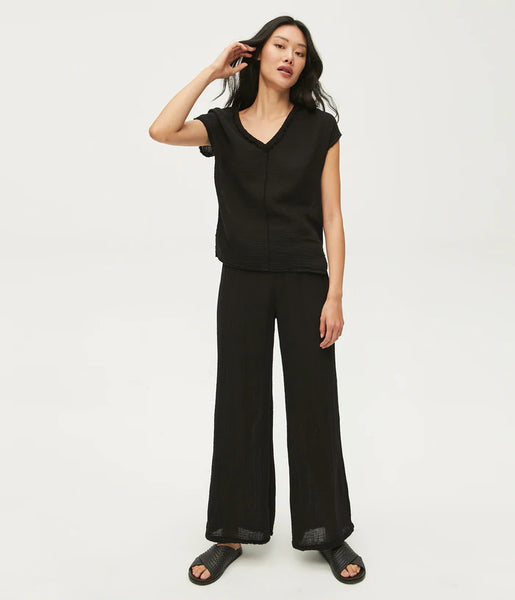 The Susie Smocked Wide Leg Pant