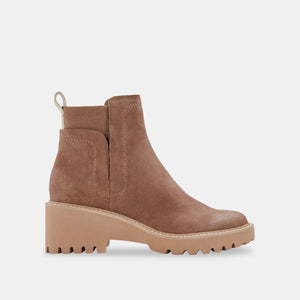 The Waterproof Suede Ankle Boot