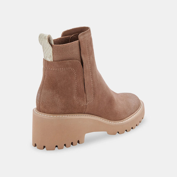 The Waterproof Suede Ankle Boot