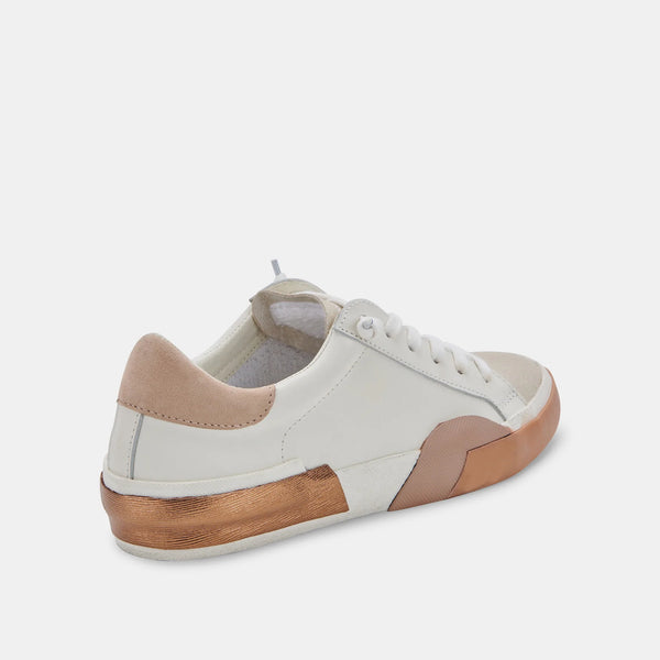 The Tan Copper Accent Sneaker