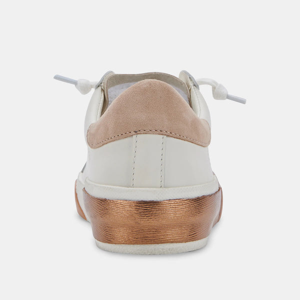 The Tan Copper Accent Sneaker