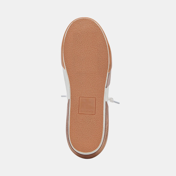 The Tan Copper Accent Sneaker
