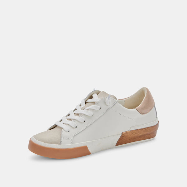 The Tan Copper Accent Sneaker