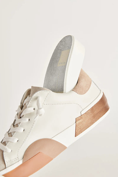 The Tan Copper Accent Sneaker