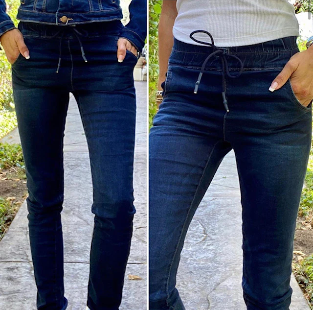 The Shely Dark Blue Denim