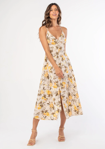 The Lemons Love Midi Dress