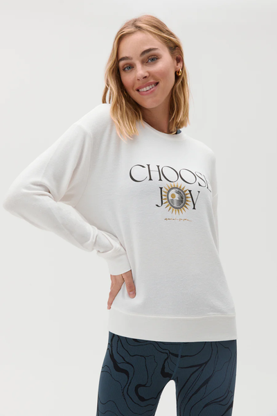 The Choose Joy Savasana Sweater