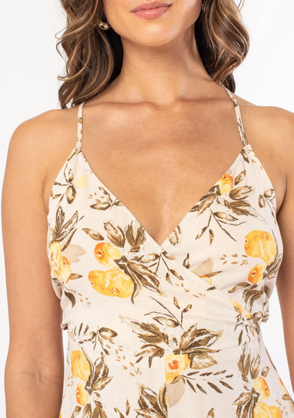 The Lemons Love Midi Dress