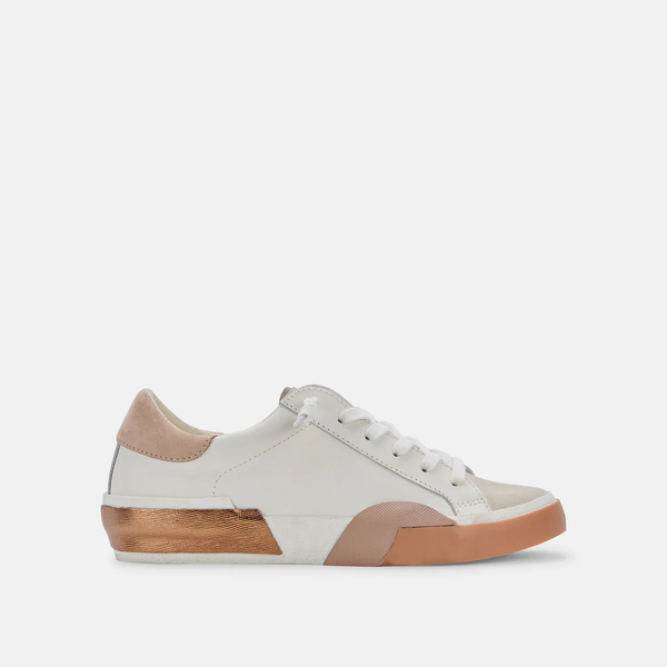 The Tan Copper Accent Sneaker