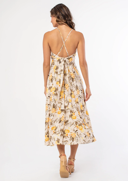 The Lemons Love Midi Dress