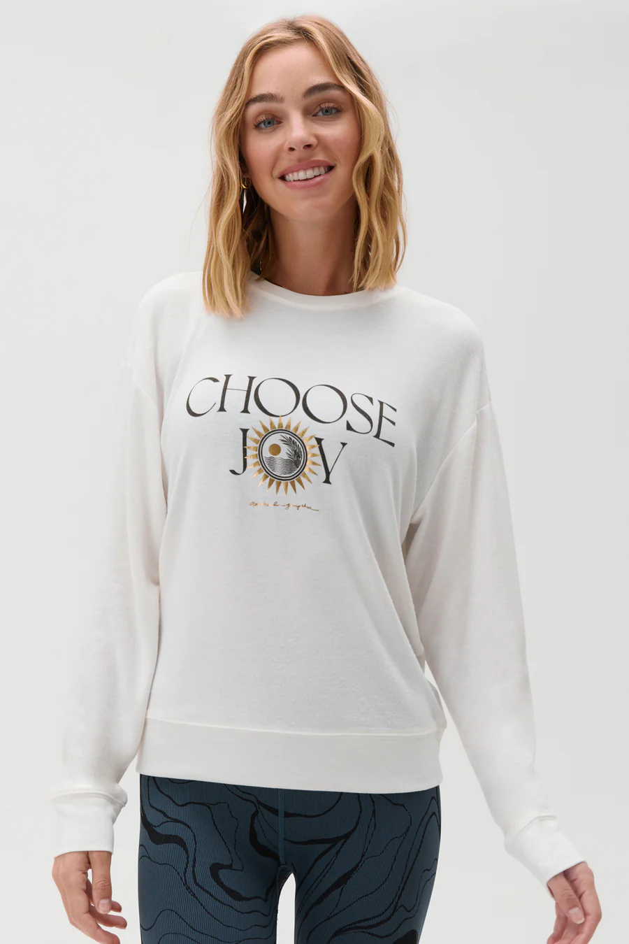 The Choose Joy Savasana Sweater