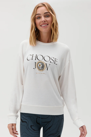 The Choose Joy Savasana Sweater