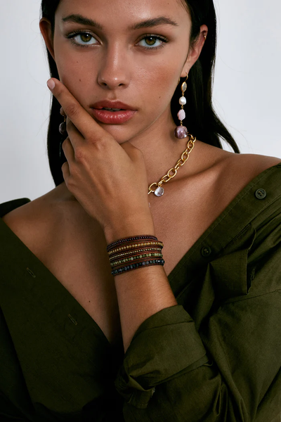 The Terra Wrap Bracelet Multi Mix