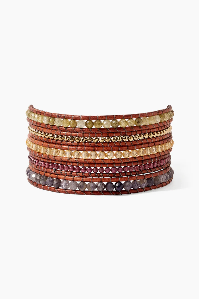 The Terra Wrap Bracelet Multi Mix